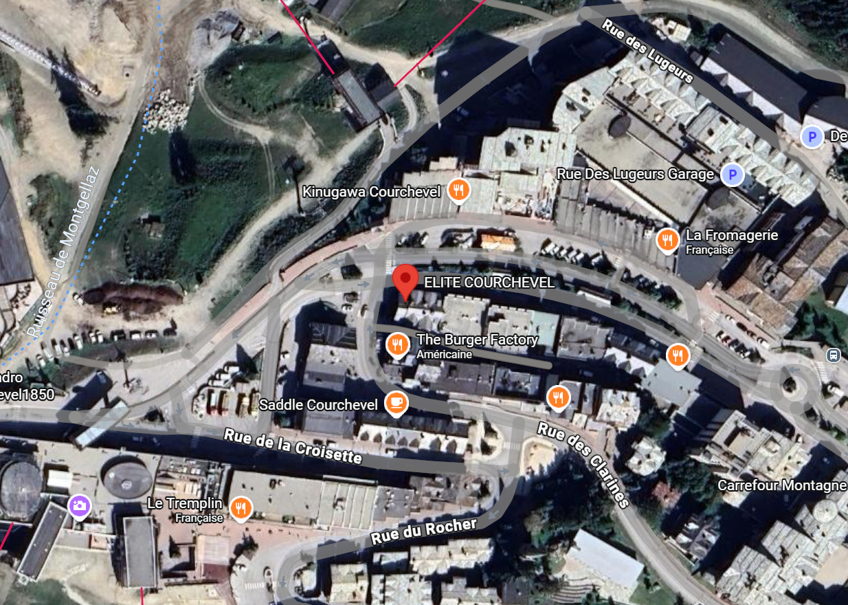 Our Location in Courchevel